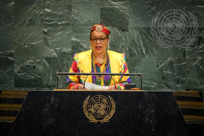 Dominicas-President-Urges-Global-Solidarity-with-Haiti-Cuba-and-Venezuela-at-UN